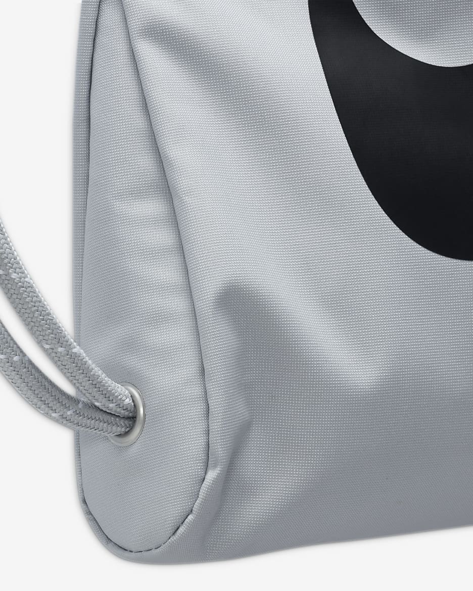 Nike drawstring backpack with zipper outlet